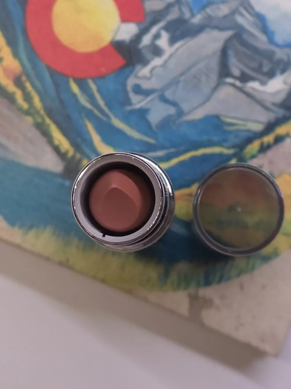 VINTAGE COVERGIRL TruShine Lipcolor - 470 Nude Shine